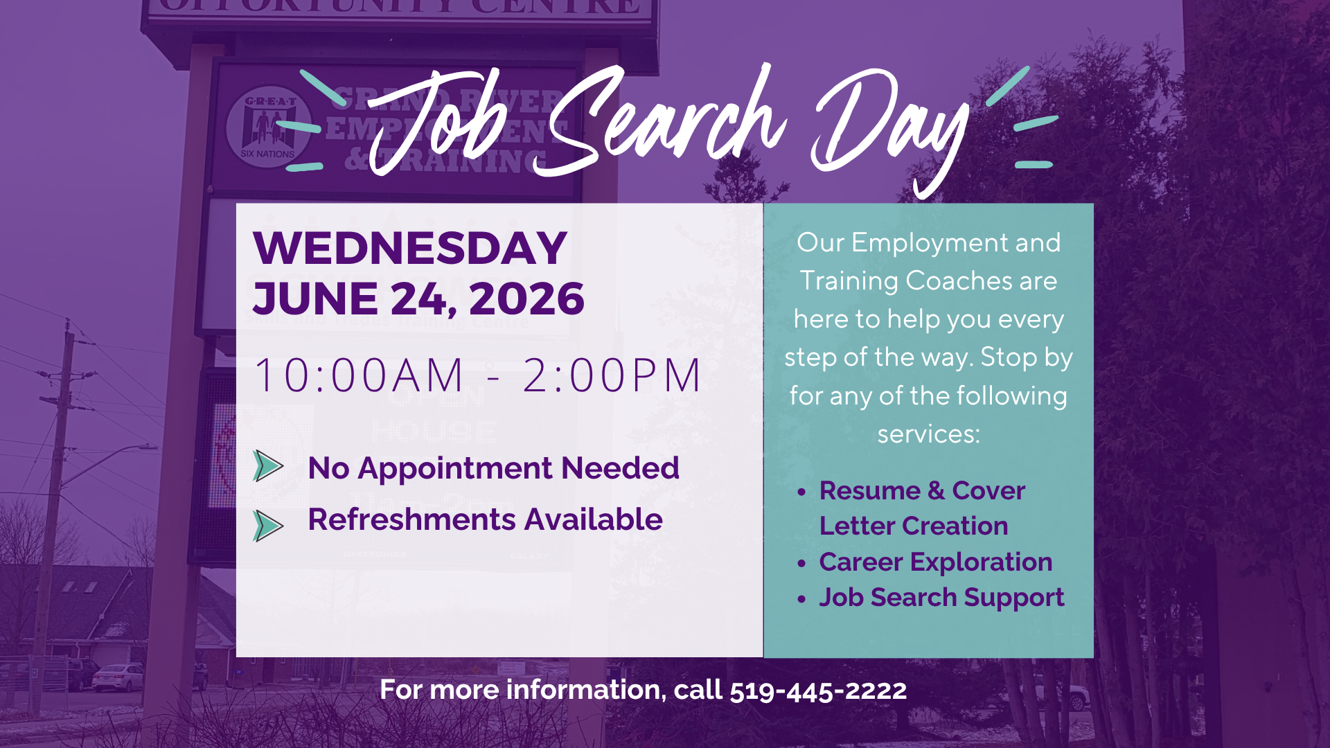 Summer Job Search Day