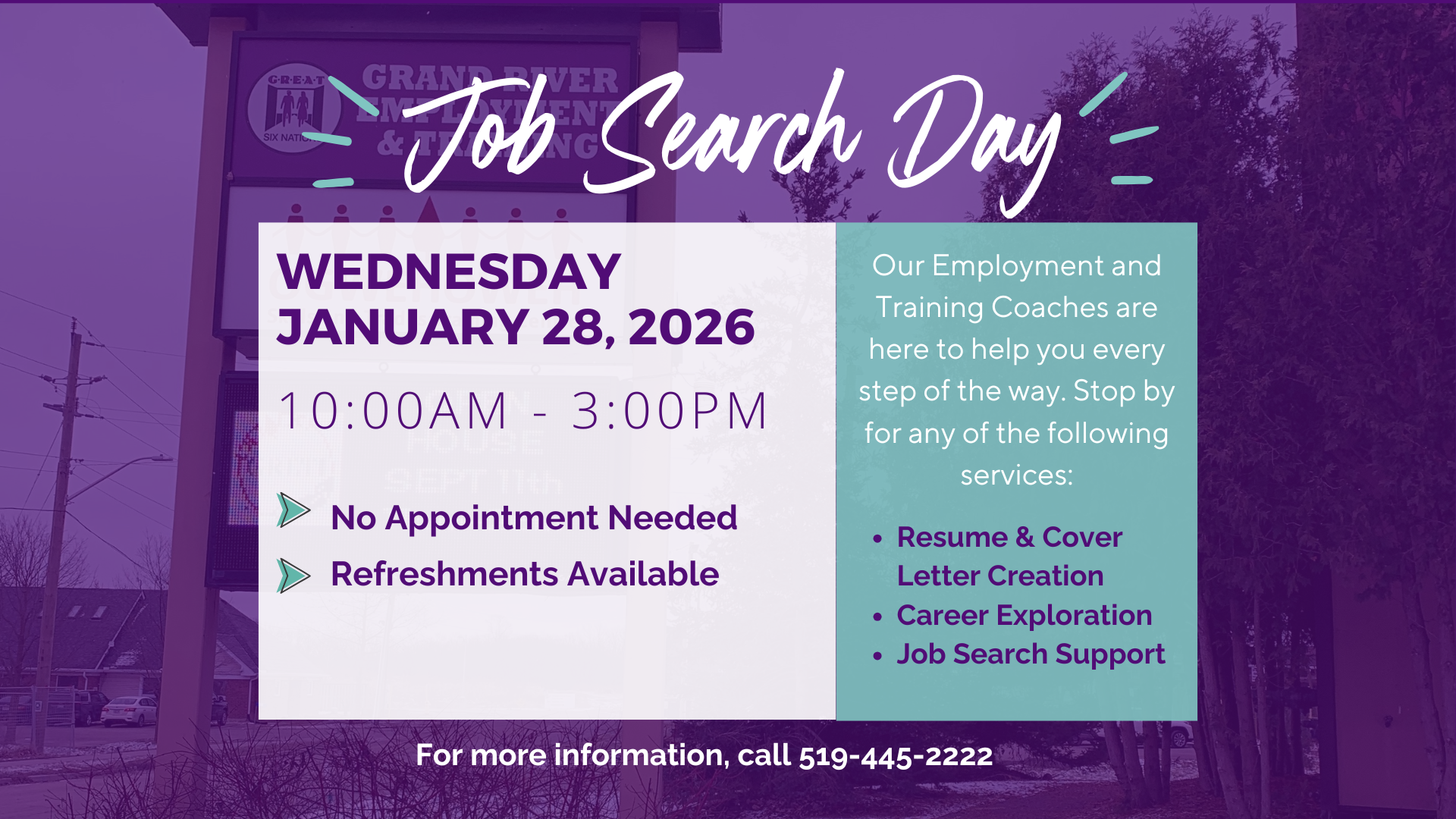 Job Search Day
